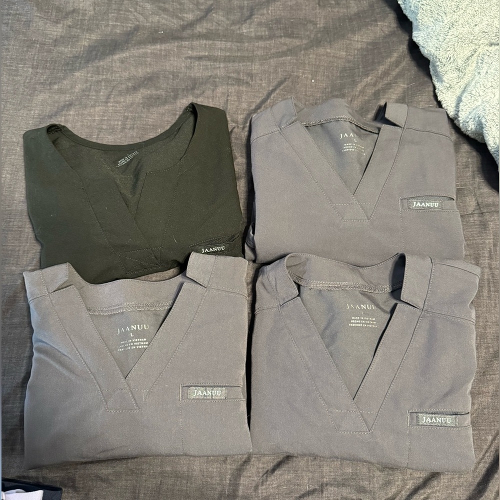 4 scrub top lot
